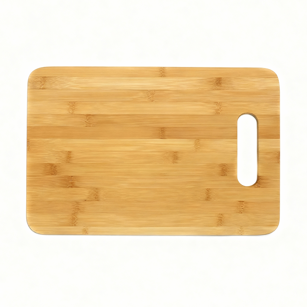 Custom Bamboo Cutting Board (Mountains)