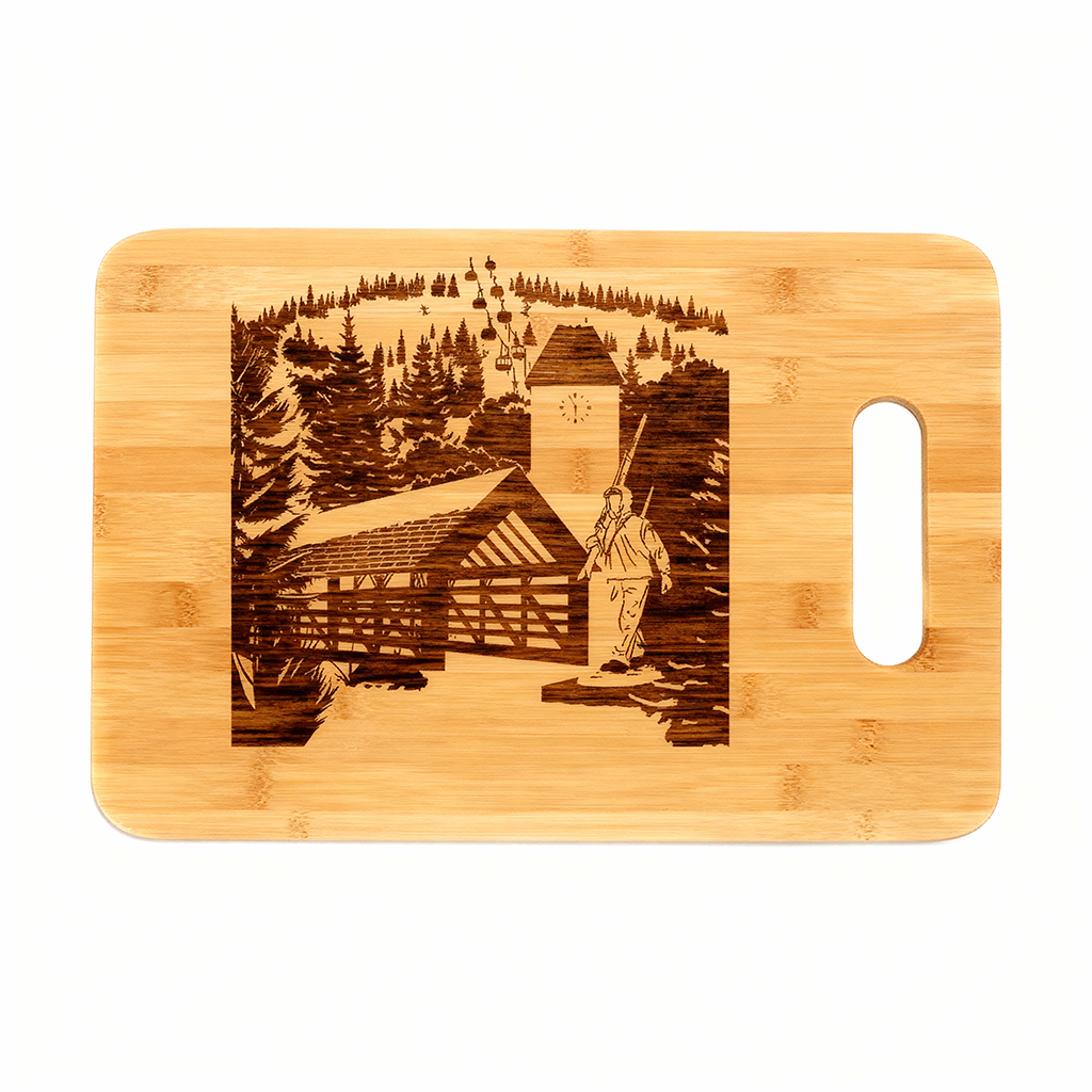 Custom Bamboo Cutting Board (Vail)