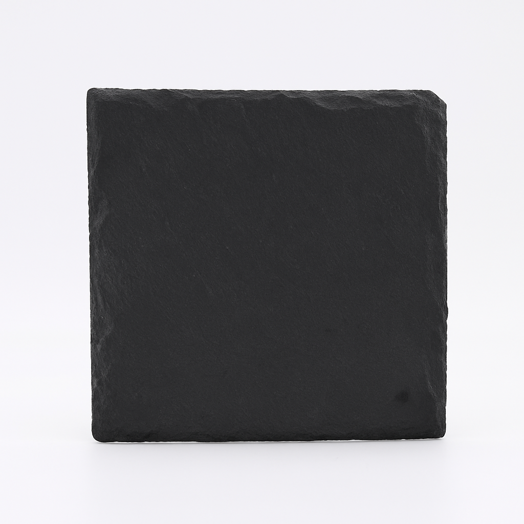 Custom Engraved Natural Stone Drink Coasters Set