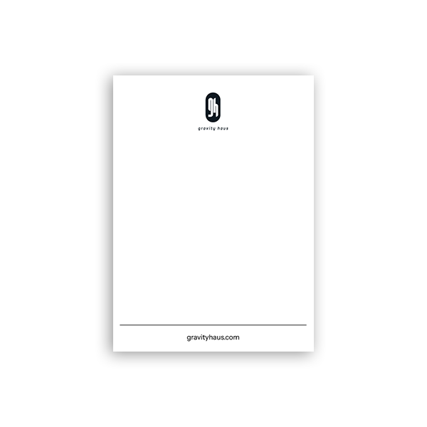 GH Custom Notepads